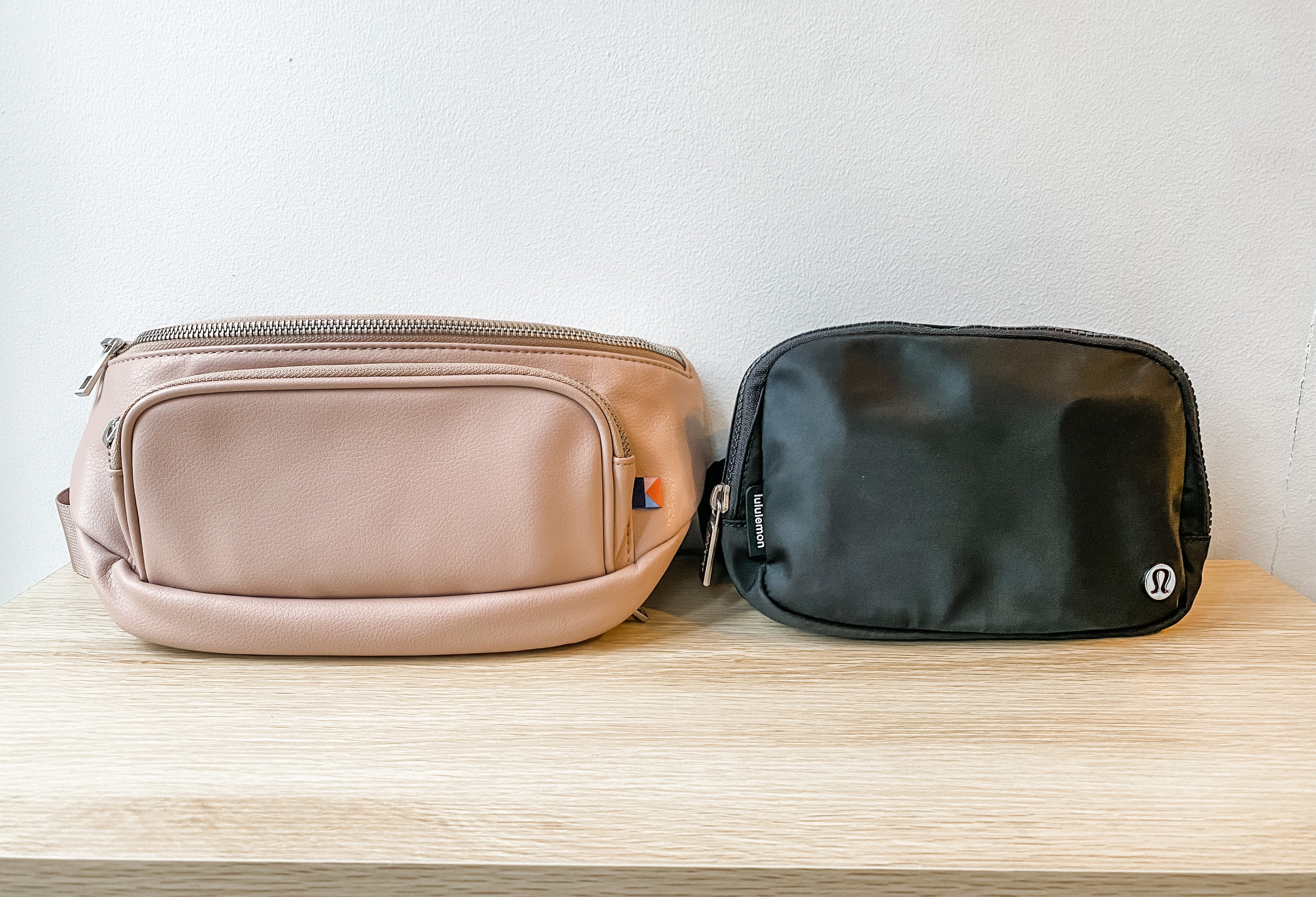 Everywhere Belt Bag Comparison: Kibou Fanny Pack vs. Lululemon Bag Everywhere Belt Bag Comparison: Kibou Fanny Pack vs. Lululemon Bag