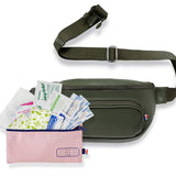 Kibou Travel Diaper Bag Bundle - Olive