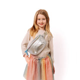 Kibou Kids Belt Bag - Silver Canvas