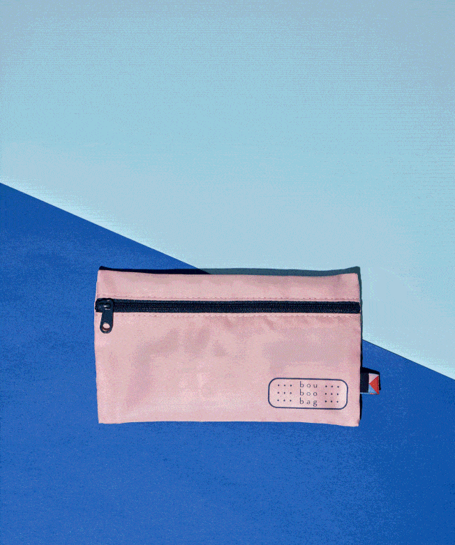 Kibou Kids Belt Bag - Silver Canvas