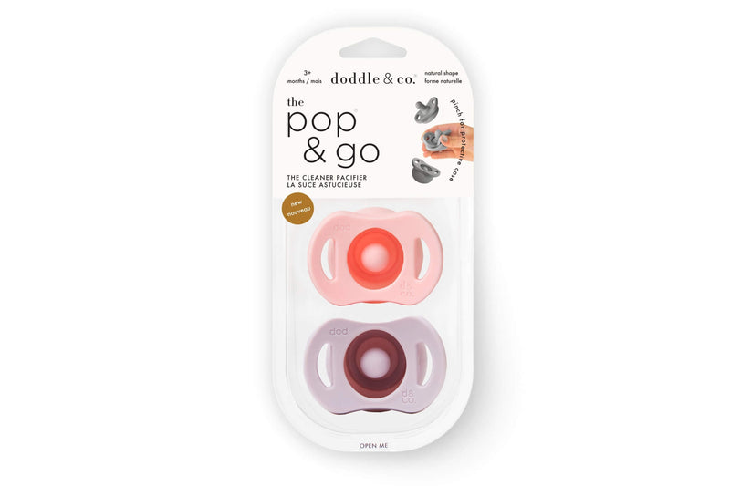 Pop & Go Pacifier - Twin Pack